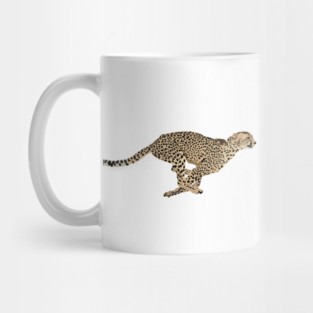 Running Cheetah Mug
