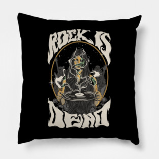 Rock is Dead Pillow