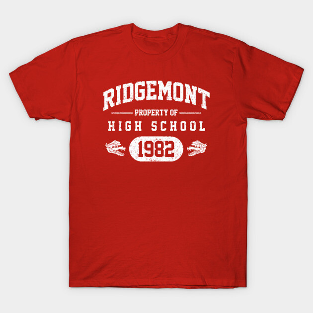 Ridgemont High School - 1982 T-Shirt by Dustbrain Design