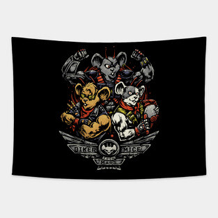 Biker Mice From Mars Tapestry