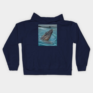 Nothosaurus mirabilis Kids Hoodie