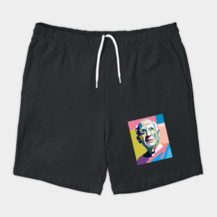 Abstract Pablo picasso Popart Shorts