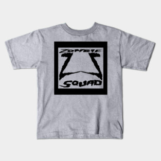 Zombie Squad ZS Mania (Black) Kids T-Shirt