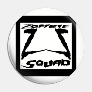 Zombie Squad ZS Mania (Black) Pin