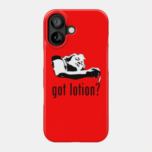 Got Lotion? Buffalo Bill (Black & White) Phone Case