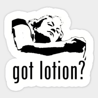 Got Lotion? Buffalo Bill (Black) Sticker