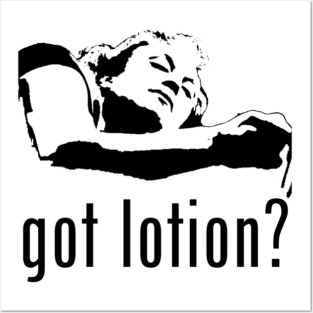 Got Lotion? Buffalo Bill (Black) Posters and Art