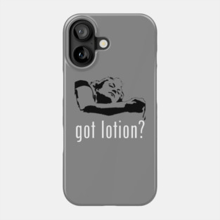 Got Lotion? Buffalo Bill (White & Black) Phone Case