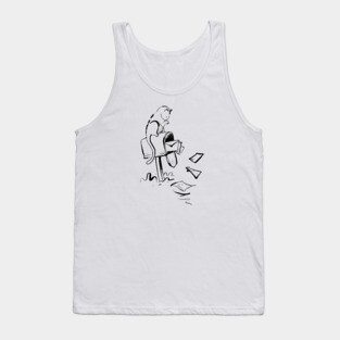 Mail kitty Tank Top