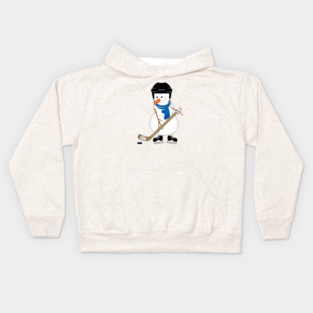Hockey Snowman Kids Hoodie