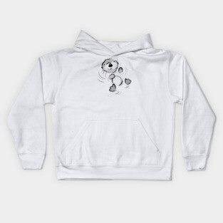 Sea Otter Kids Hoodie