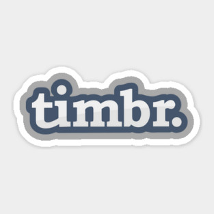 Timbr. Sticker