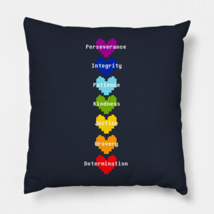 Undertale Human souls Pillow