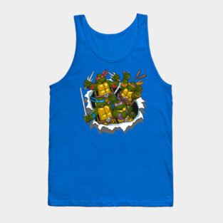 They are the amazing and incredible Teenage Mutant Ninja Turtles Tank Top