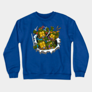They are the amazing and incredible Teenage Mutant Ninja Turtles Crewneck Sweatshirt