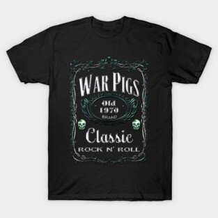 WHISKEY LABEL - war pigs T-Shirt