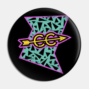 Rad 90s Cross Country Logo Pin