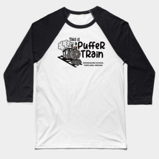 Puffer Train Baseball T-Shirt