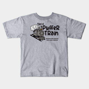 Puffer Train Kids T-Shirt