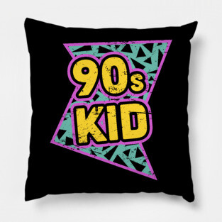 Rad 90s Kid Pillow