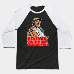 jaws quint Baseball T-Shirt