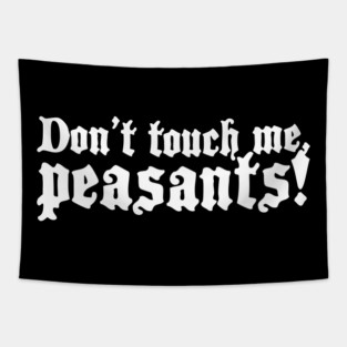 Peasants | Funny Renaissance Festival Costume Tapestry