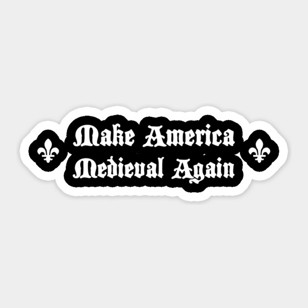 Funny Renaissance Faire Design Sticker by MeatMan