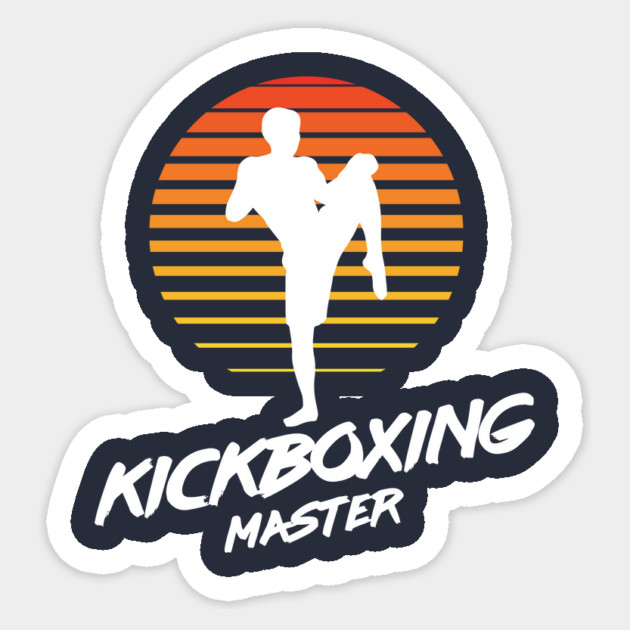 Kickboxing Master - Martial Arts Sticker by Nonstop Shirts