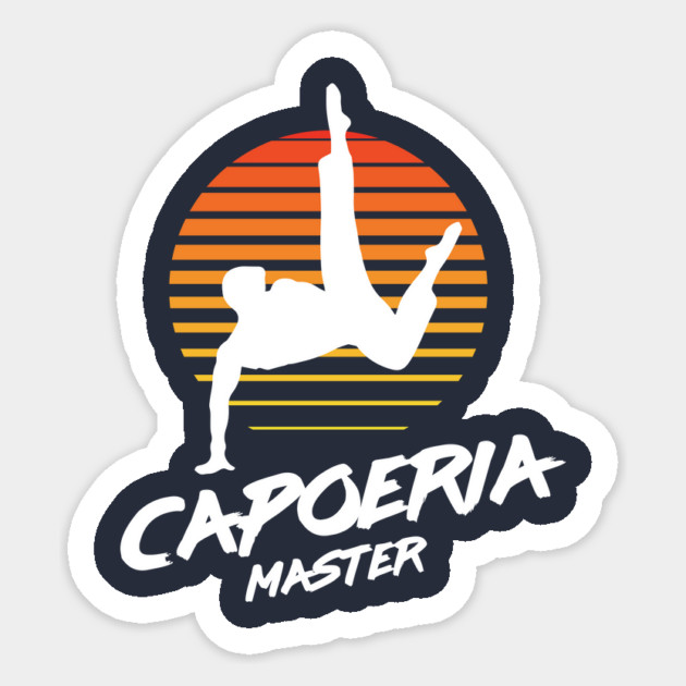 Capoeria Master - Martial Arts Sticker by Nonstop Shirts