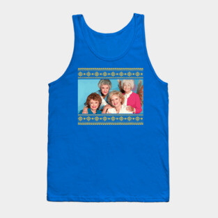 Golden Girls Pattern Tank Top
