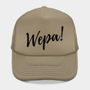 Wepa! | Black Print Hat