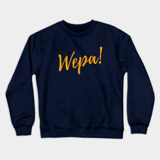 Wepa! | Gold Print Crewneck Sweatshirt