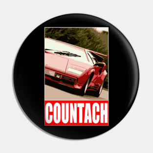 Lamborghini Countach Pin