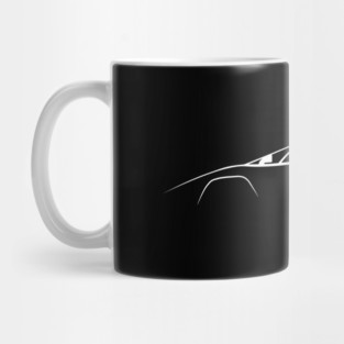 Lamborghini Countach LP5000 S Quattrovalvole Silhouette Mug