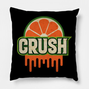 Crush Orange Pillow