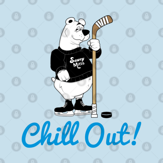 Chill Out! Hockey Polar Bear by SaucyMittsHockey