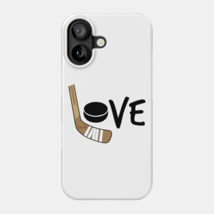 Love Hockey Color Phone Case