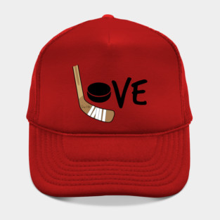 Love Hockey Color Hat