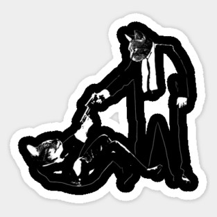 Reservoir Cats Sticker