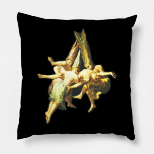Goya: Flying Witches Pillow
