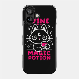 Wine magic potion Phone Case