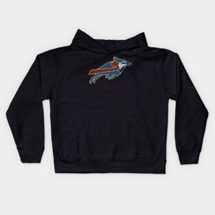 VINTAGE BUFFALO BLUE JAYS Kids Hoodie