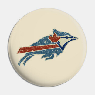 VINTAGE BUFFALO BLUE JAYS Pin