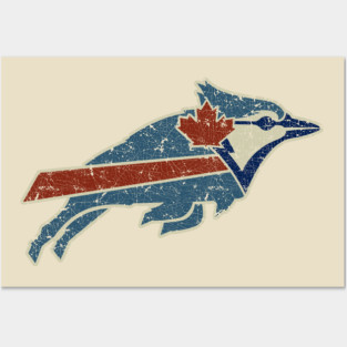 VINTAGE BUFFALO BLUE JAYS Posters and Art