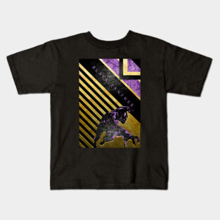 T. Black Panther Kids T-Shirt