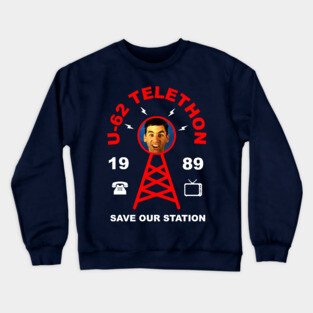 U-62 Telethon with Stanley Spadowski Crewneck Sweatshirt