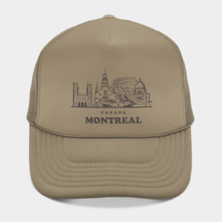 Canada Montreal sketch Hat