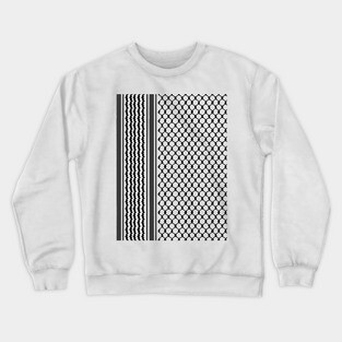 Keffiyeh Palestine Crewneck Sweatshirt