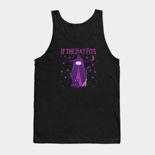 If The Hat Fits Cheeky Witch® Tank Top by Cheeky Witch
