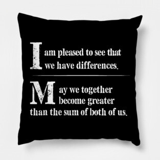 Differences Make Us Stronger Pillow